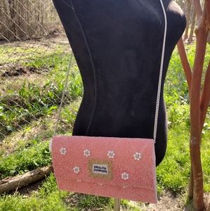 Seed bead clutch "Press for champagne"